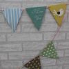 Set of 2 Stylish Party Banners Pennant Banner Party Supplies Hanging Flags