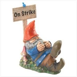 On Strike Sleeping Gnome